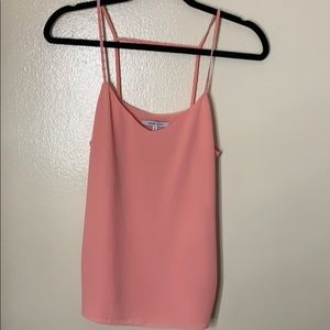 Pink tank blouse